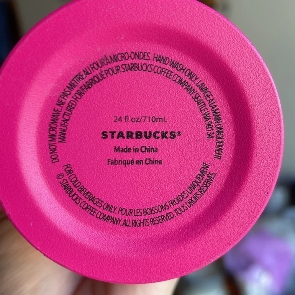 Starbucks Hot Barbie Pink Tumbler RARE*